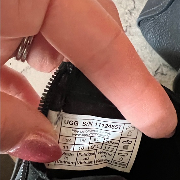 UGG Kids Black Boots - Picture 8 of 11